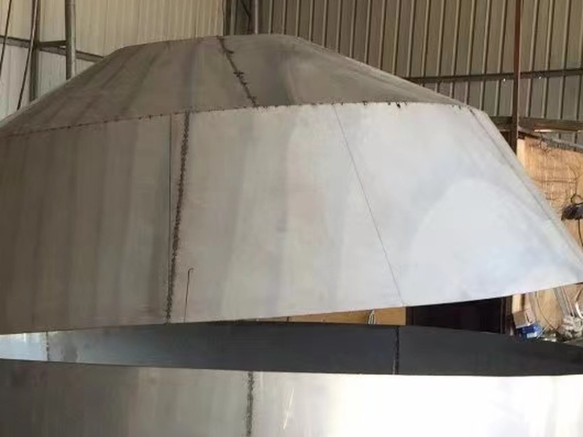 Stainless steel sphere shell assembly